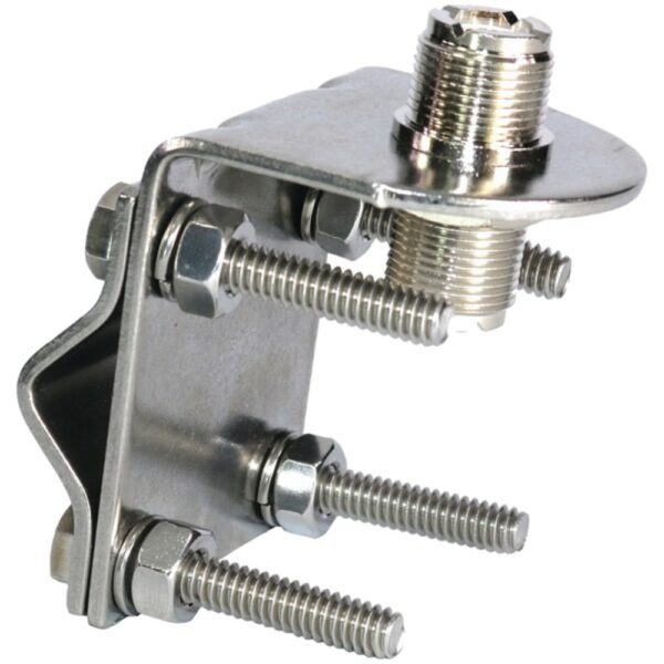 Tram 3270 Stainless Steel SO-239 to SO-239 Antenna Mirror Mount