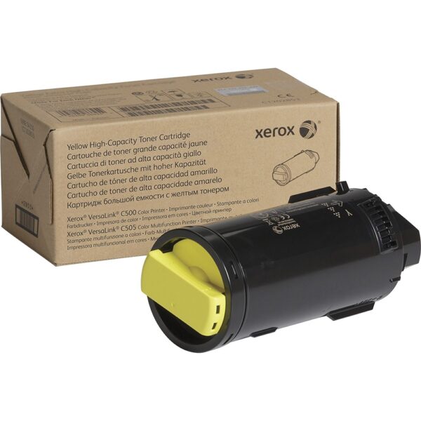 Xerox Toner Cartridge - Yellow - Laser - High Yield - 5200 Pages - 1 Each