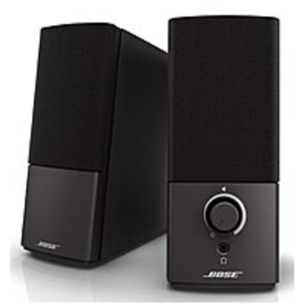 Bose Companion 2 Series III 354495-1100 Speaker System for PC - Wired - 2 Speakers - Black