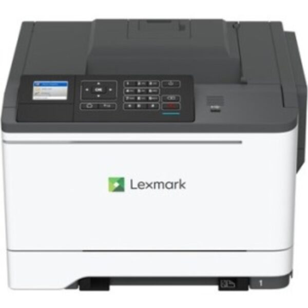 Lexmark CS421dn Laser Printer - Color - 2400 x 600 dpi Print - Plain Paper Print - Desktop - 25 ppm Mono / 25 ppm Color Print - Statement, Folio, Oficio, Legal, Letter, Executive, B5 (JIS), DL Envelope, A6, C5 Envelope, Universal, ... - 251 sheets Standar