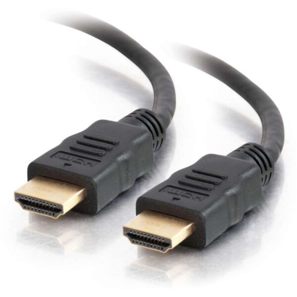 C2G 15ft High Speed HDMI Cable with Ethernet for Chromebooks, Laptops, and TVs - HDMI for Audio/Video Device - 15 ft - 1 x HDMI Male Digital Audio/Video - 1 x HDMI Male Digital Audio/Video - Gold Plated