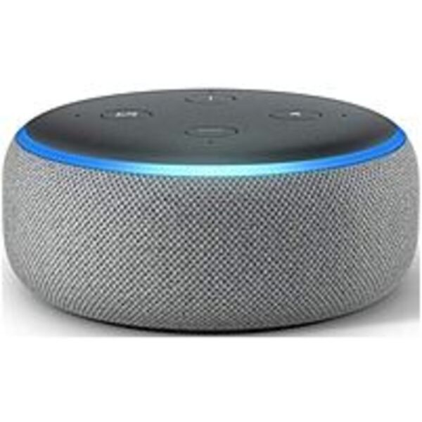 Amazon Echo Dot (3rd Generation) Smart Speaker - Alexa Supported - Heather Gray