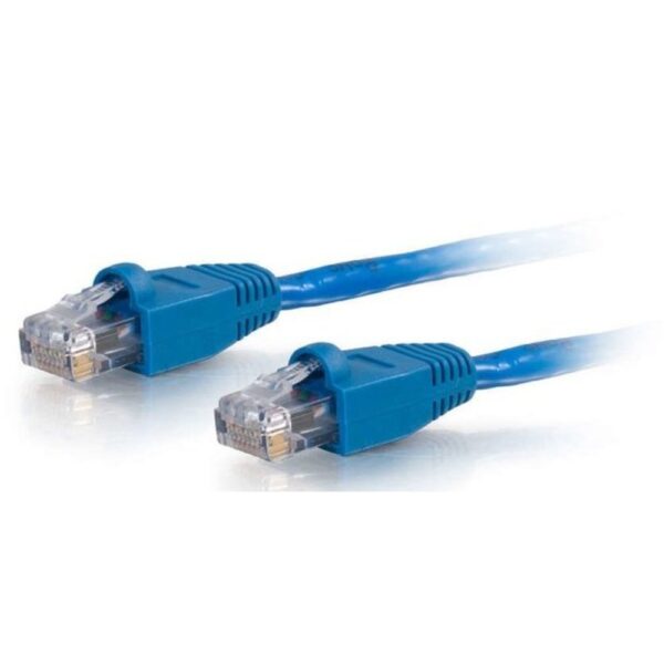 C2G 757120228059 22805 14 Feet Cat6 Snagless UTP Unshielded Network Patch Cable - 1 x RJ-45-Male/Male - 550 MHz - Blue