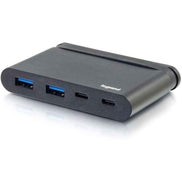 C2G USB C Hub - USB A x 2, USB C and Power Delivery - USB Type C - External - 4 USB Port(s) - 4 USB 3.1 Port(s)