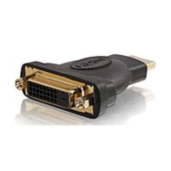 C2G 757120407454 40745 Video Adapter - 1 x 24-pin DVI Female, 1 x 19-pin HDMI Male - Black