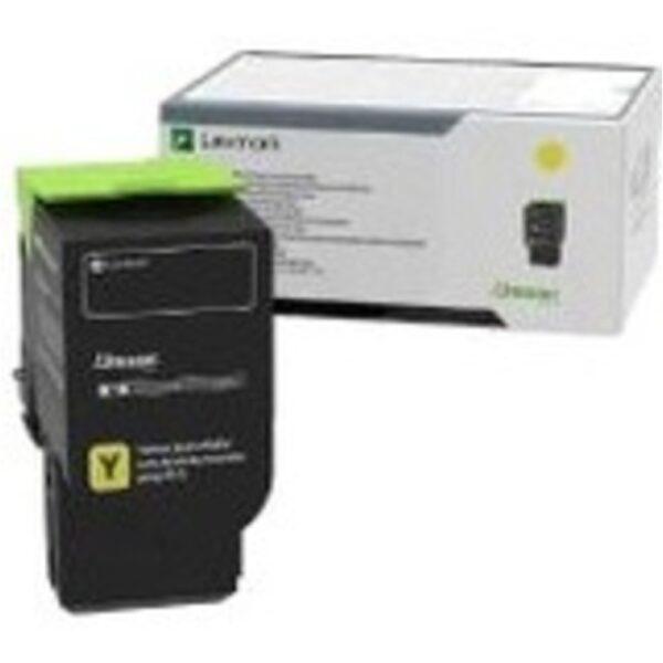 Lexmark Unison Toner Cartridge - Yellow - Laser - Ultra High Yield - 7000 Pages