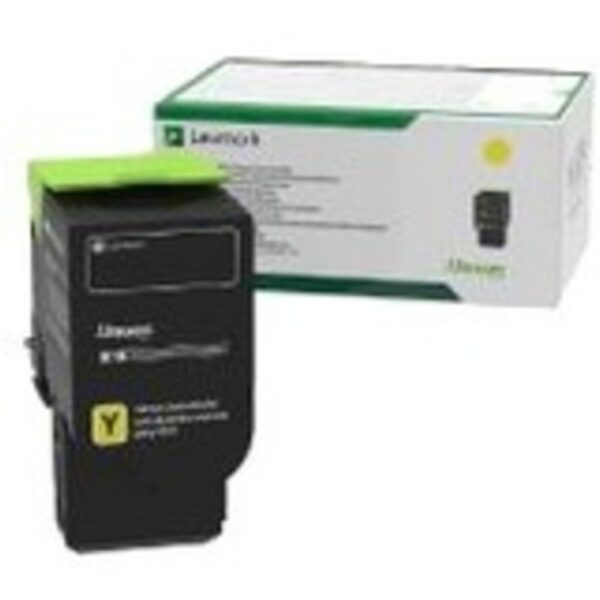 Lexmark Unison Toner Cartridge - Yellow - Laser - Extra High Yield - 5000 Pages