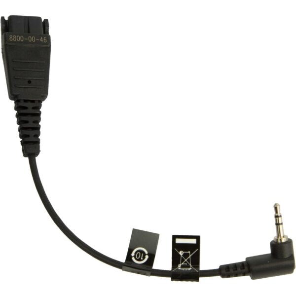 GN 8800-00-46 Stereo Audio Cable - Quick Disconnect Audio - Sub-mini phone Audio