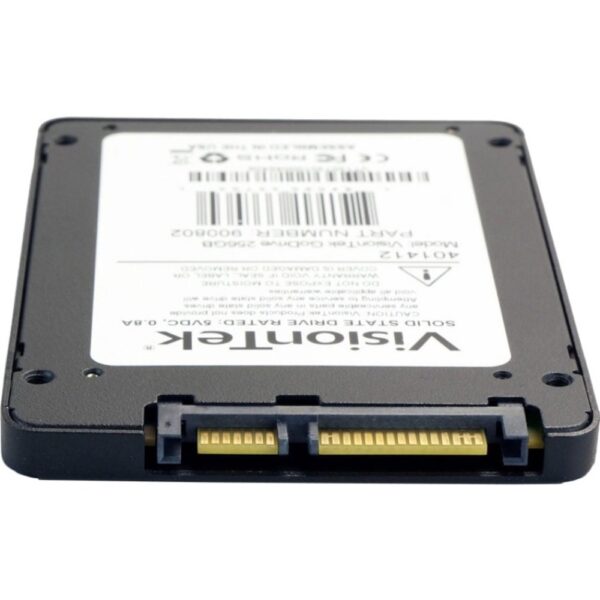 VisionTek 256GB 7mm SATA III Internal 2.5 SSD - 550 MB/s Maximum Read Transfer Rate - 325 MB/s Maximum Write Transfer Rate