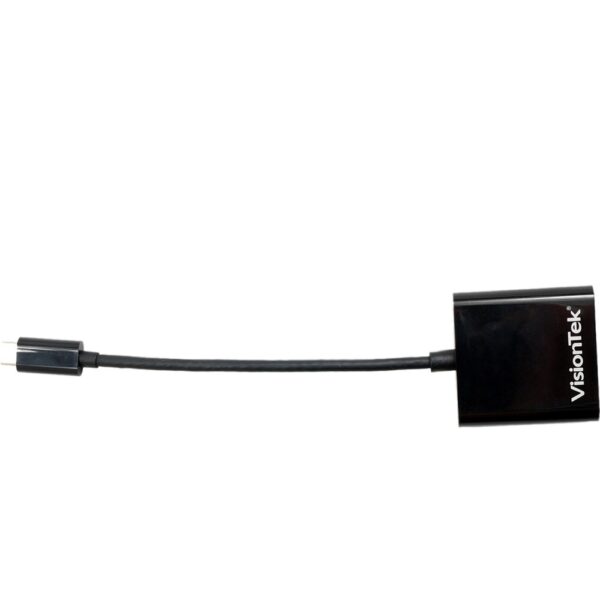 VisionTek USB-C to HDMI Active Adapter(M/F) - USB Type C to HDMI Adapter - USB-C to HDMI Adapter Male to Female 5 Inch UHD 4K (3840x2160) 60 Hz Thunderbolt 3 TB3 Compatible for Mac Windows Chromebook