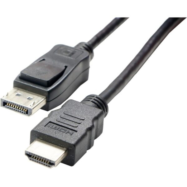 Visiontek 900822 DisplayPort/HDMI Audio/Video Adapter - HDMI Male Digital Audio/Video - DisplayPort Male Digital Audio/Video