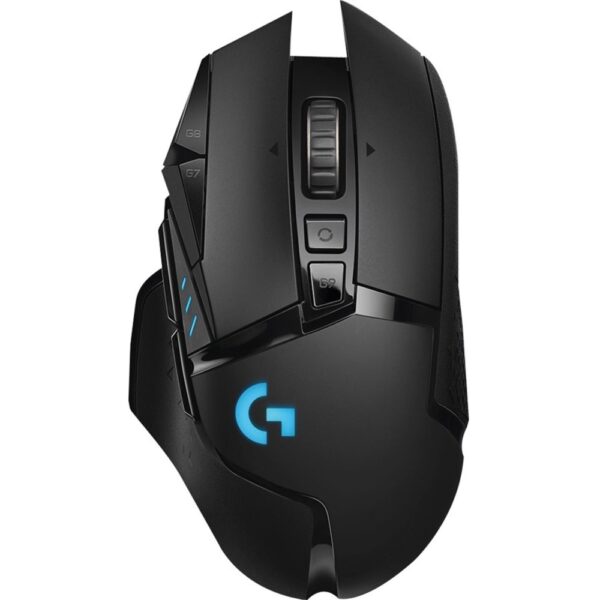 Logitech G502 LIGHTSPEED Wireless Gaming Mouse - Optical - Wireless - Radio Frequency - USB 2.0 - 16000 dpi