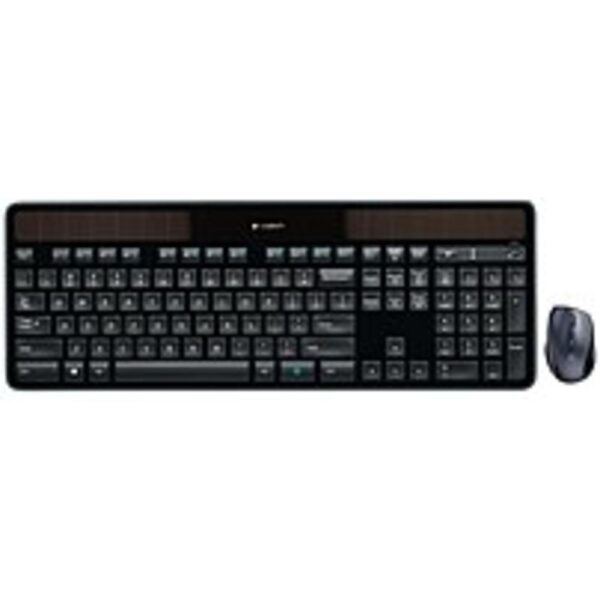 Logitech MK750 920-005002 Wireless Solar Keyboard and Marathon Mouse Combo