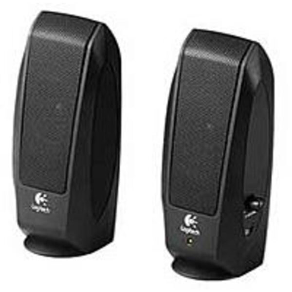 Logitech 980-000012 S-120 2.0 Multimedia Speaker System - Black