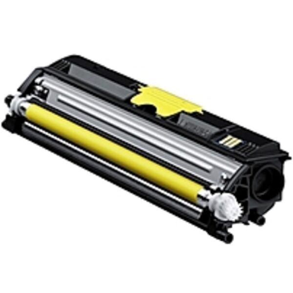Konica Minolta A0V306F High Capacity Toner Cartridge for Magicolor 1600, 1650EN, 1680MF Printers - Laser - 2500 Pages - Yellow