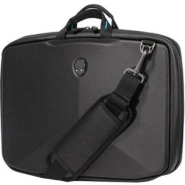 Mobile Edge Alienware Vindicator AWV15SC2.0 Carrying Case (Briefcase) for 15.6 Notebook - Black, Teal - Weather Resistant Base, Scratch Resistant, Slip Resistant Base, Scrape Resistant - Nylon Handle, Neoprene, High-density Nylon, 1680D Ballistic Nylon H