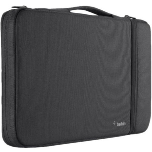 Belkin Air Protect Carrying Case (Sleeve) for 11 MacBook Air - Black - Impact Resistant, Drop Resistant, Shock Absorbing, Tear Resistant, Damage Resistant - Ballistic Nylon - Handle, Hand Strap - 16.9 Height
