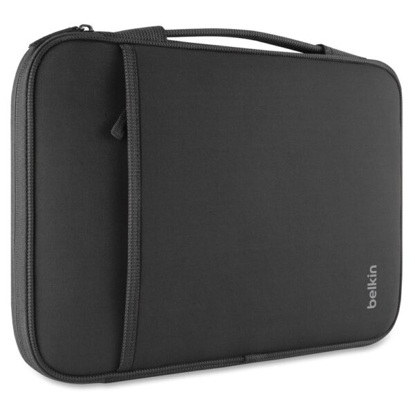 Belkin Carrying Case (Sleeve) for 14 Notebook - Black - Wear Resistant Interior - Neopro, Fleece Interior - Handle