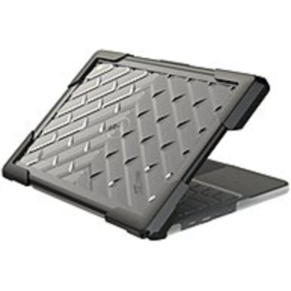 Gumdrop BumpTech Dell Chromebook 11 5190 Case - For Dell Chromebook - Black, Transparent - Shock Proof - Polycarbonate, Thermoplastic Elastomer (TPE) - 36 Drop Height