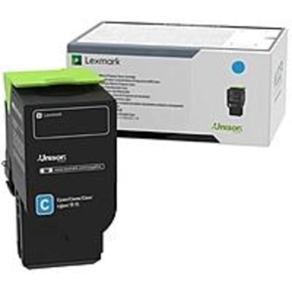 Lexmark Unison Toner Cartridge - Cyan - Laser - High Yield - 2300 Pages