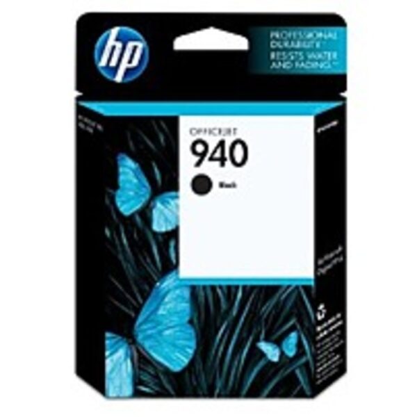 HP C4902AN 940 Ink-jet Ink Cartridge for Officejet Pro 8000, 8000 Enterprise, 8000 Wireless, 8500 A909a, 8500 - Black