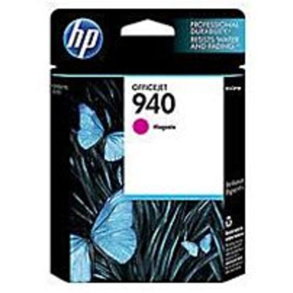 HP C4904AN 940 Ink Cartridge for HP Officejet Pro 8000, Pro 8000 Enterprise Printers - 900 Pages - Magenta