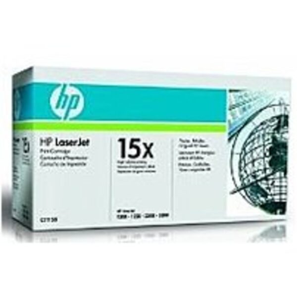 HP C7115X Ultraprecise Toner Cartridge for 1000, 1200, 3300, Series LaserJet Printers - 3500 Pages - Black