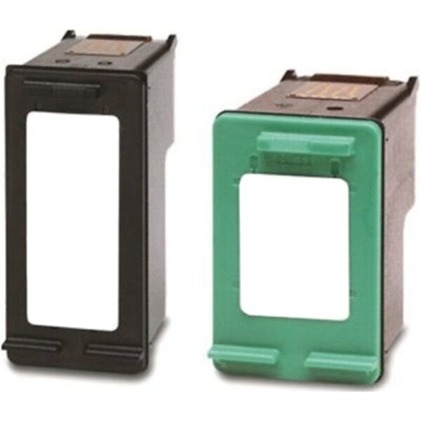 Compatible HP C9353BN-R No.96/97 Ink Cartridge for All-in-One Photosmart Series 2610, 2710, Officejet Series Machines - Combo Pack - 800/450 Print Yield - Inkjet - Black/Color