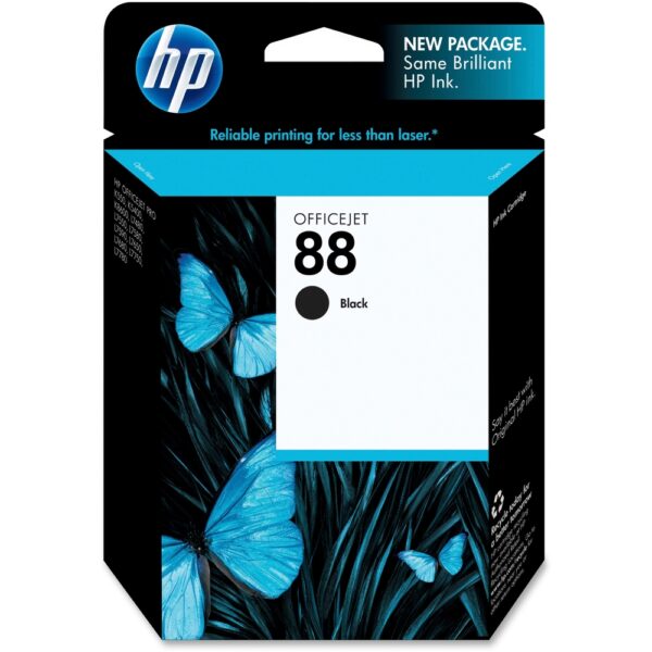 HP 88 (C9385AN) Original Ink Cartridge - Inkjet - 825 Pages - Black - 1 Each