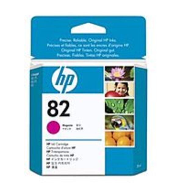 HP CH567A No. 82 28 ml Ink Cartridge for Designjet 500 and 800 Printers - Magenta