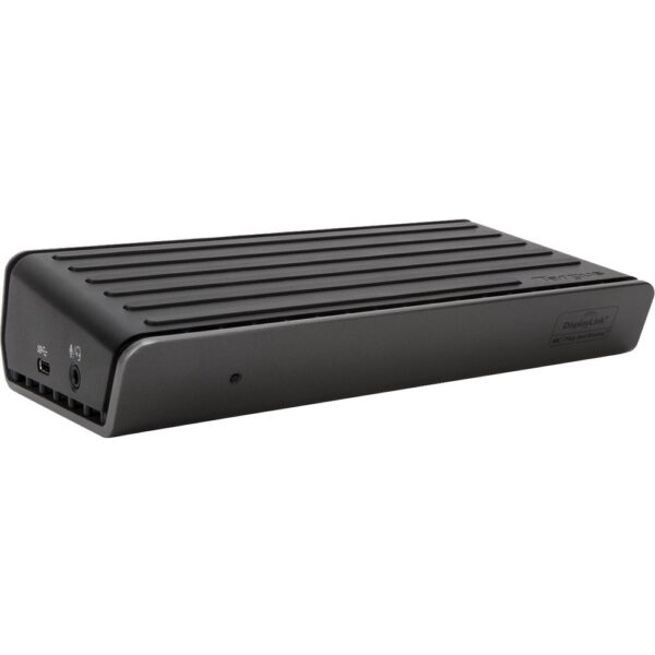 Targus USB-C Universal DV4K Docking Station with Power - TAA Compliant - for Notebook - USB Type C - 5 x USB Ports - 5 x USB 3.0 - Network (RJ-45) - HDMI - DisplayPort - Black - Audio Line In - Audio Line Out - Wired - TAA Compliant