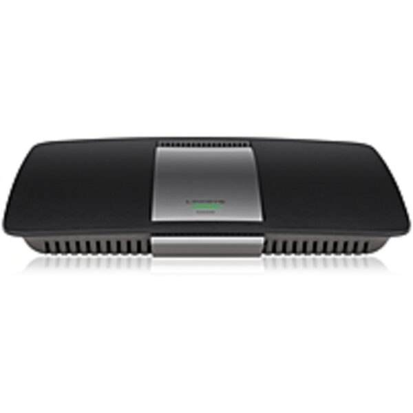 Linksys EA6400 IEEE 802.11ac Wireless Router - 2.40 GHz ISM Band - 5 GHz UNII Band - 4 x Antenna - 1300 Mbps Wireless Speed - 4 x Network Port - 1 x Broadband Port - USB - Gigabit Ethernet Wall Mountable, Desktop