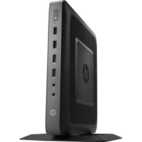 HP t620 Thin Client - AMD G-Series GX-217GA Dual-core (2 Core) 1.65 GHz - Black - 4 GB RAM DDR3L SDRAM - 16 GB SSD - AMD Radeon HD 8280E (512 MB) - Gigabit Ethernet - Windows Embedded Standard 7E - Wireless LAN - DisplayPort - Network (RJ-45) - 8 Total US