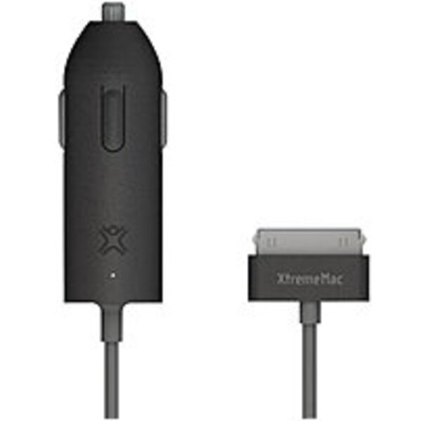 XtremeMac InCharge IPU-IA2-13 Auto Adapter for Apple iPad, iPod and iPhone - 12V DC