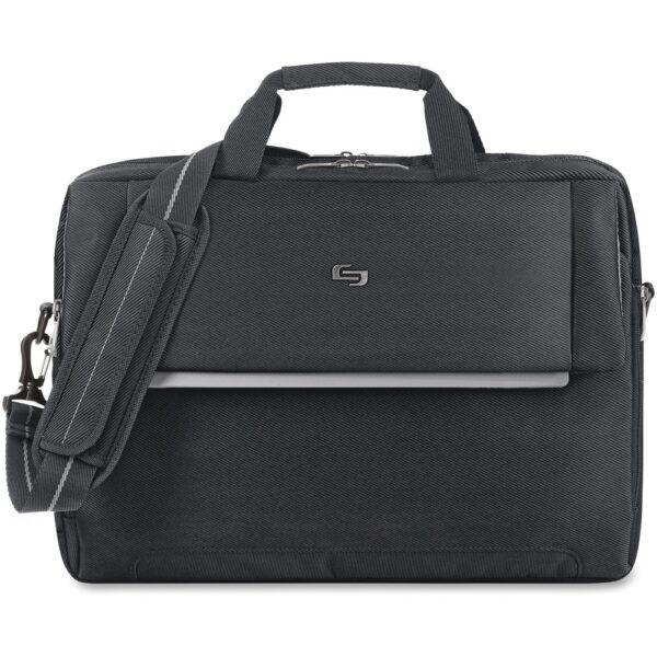 Solo Urban Carrying Case (Briefcase) for 17.3 Notebook - Polyester - Shoulder Strap x 16.5 Width x 3 Depth