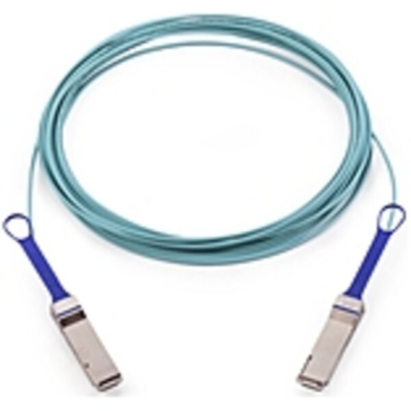 Mellanox Active Fiber Cable, ETH 100GbE, 100Gb/s, QSFP, 10m - 32.81 ft Fiber Optic Network Cable for Network Device, Switch - First End: 1 x QSFP Network - Second End: 1 x QSFP Network - 100 Gbit/s