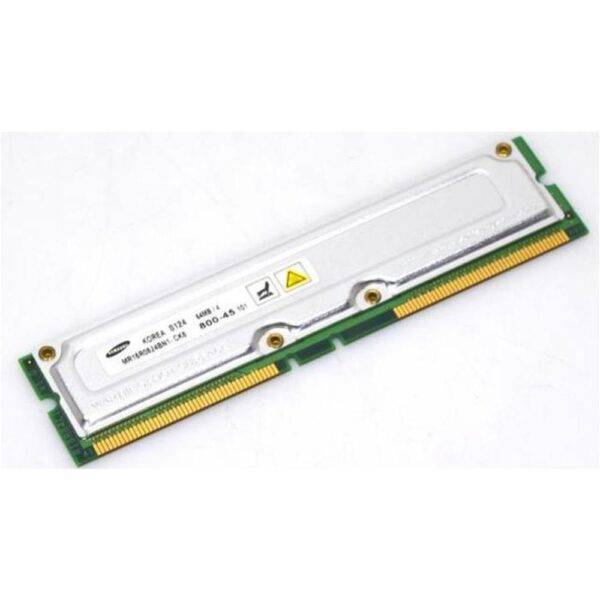 Samsung MR16R0824BN1 Memory Module - 64 MB RDRAM - PC-800 - 184-Pin - Non-ECC