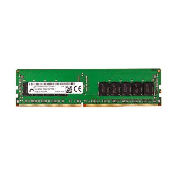 Micron MTA18ASF1G72PDZ-2G1B1 8 GB Memory Module - DDR4 SDRAM - 2133 MHz - 288 Pin - CL15 - 1.2 Volts - RDIMM
