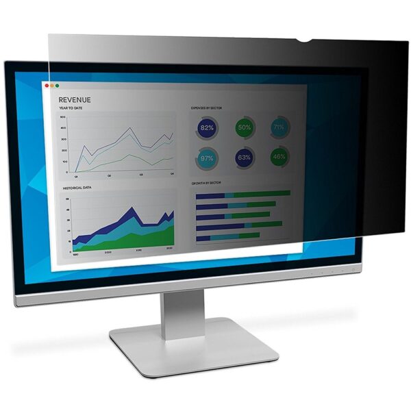 3M PF215W9P Privacy Filter for 21.5-inch Diagonal Widescreen Monitor, Black