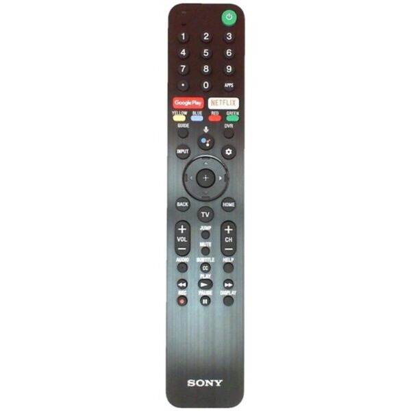 Sony RMF-TX500U Replacement Android Remote Battery Required - Netflix - Google Play - Black