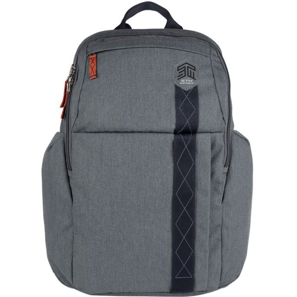 STM Goods Kings Backpack - Fits Up To 15 Laptop - Tornado Grey - Impact Resistant - Polyester - Shoulder Strap - 18.7 Height x 11.8 Width x 6.7 Depth
