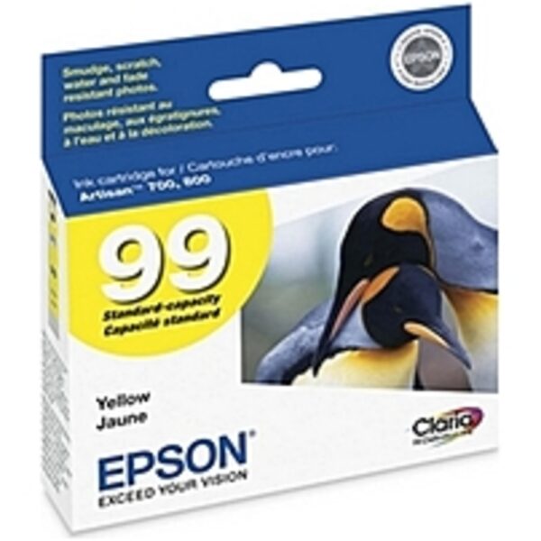 Epson T099420 Ink Cartridge for Artisan 837, 810 - Yellow