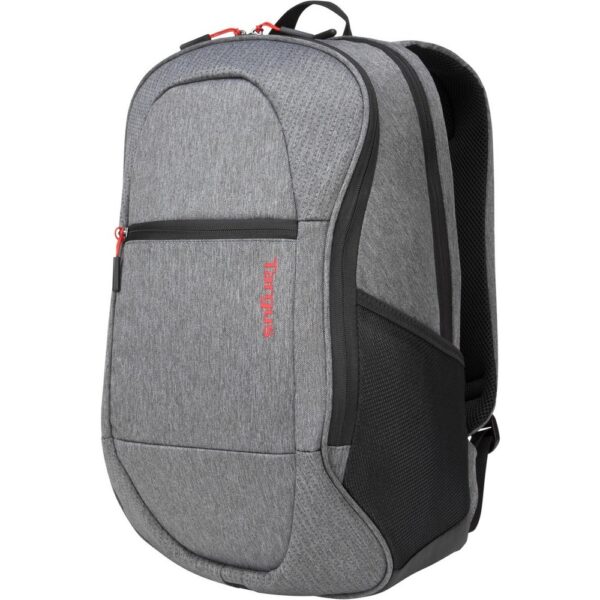 Targus Commuter TSB89604US Carrying Case (Backpack) for 16 Notebook - Gray - Water Resistant, Weather Resistant - Shoulder Strap, Chest Strap - 19.8 Height x 12.5 Width x 6.3 Depth