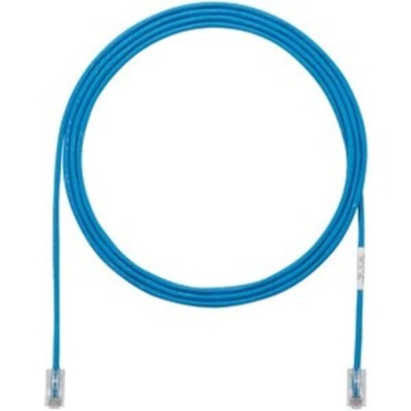 Panduit Cat.5e UTP Patch Network Cable - 5 ft Category 5e Network Cable for Network Device - First End: 1 x RJ-45 Male Network - Second End: 1 x RJ-45 Male Network - Patch Cable - 28 AWG - Blue - 1 Pack